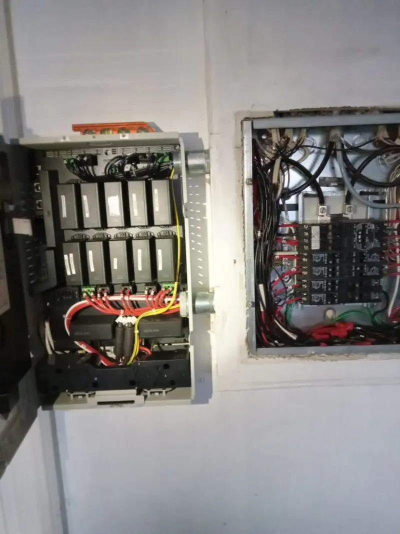 Electrical panel upgrade completed for Carbon Monoxide Detector Installation in Halfway